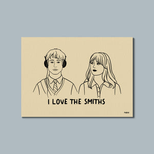 Cartolina "I Love The Smiths"