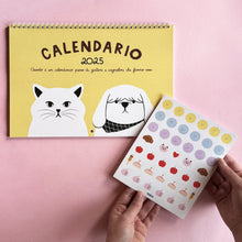 Carica l&#39;immagine nel visualizzatore di Gallery, Calendario 2025 + stickers