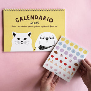 Calendario 2025 + stickers