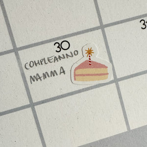 Calendario 2025 + stickers