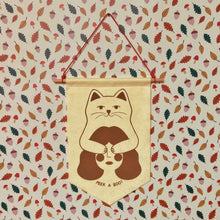 Carica l&#39;immagine nel visualizzatore di Gallery, Bandierina gatto