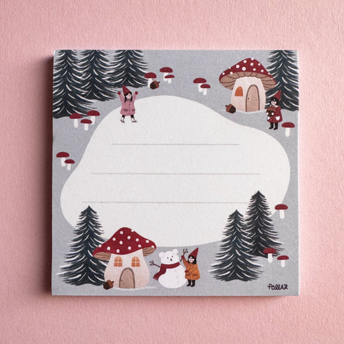 Block Notes Villaggio dei Funghi