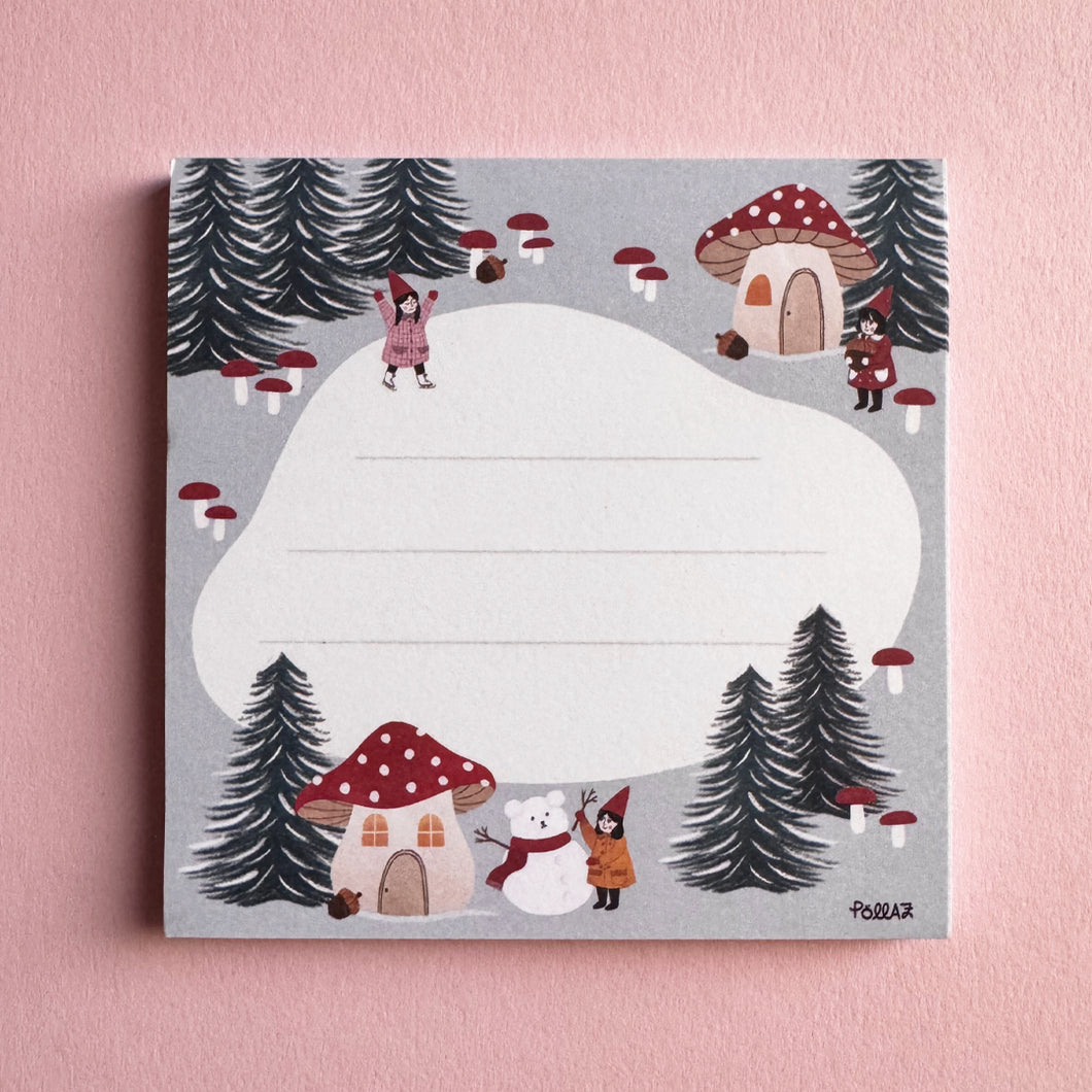 Block Notes Villaggio dei Funghi