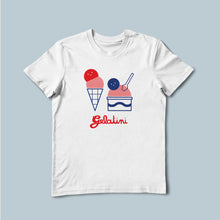 Carica l&#39;immagine nel visualizzatore di Gallery, T-Shirt Gelatini Cono &amp; Coppetta