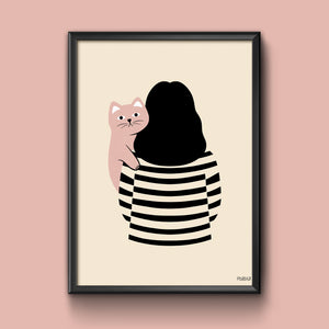 Poster CAT Person 30x40