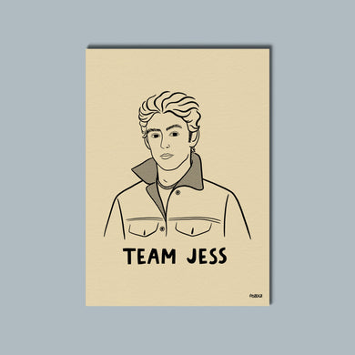 Cartolina Team Jess