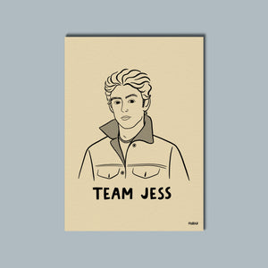 Cartolina Team Jess