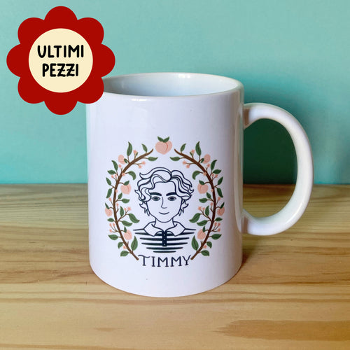 Tazza in ceramica Timothée Chalamet + Santino