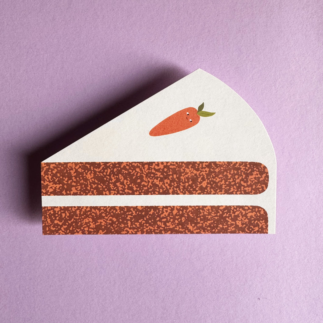 Biglietto d'auguri Torta di Carote