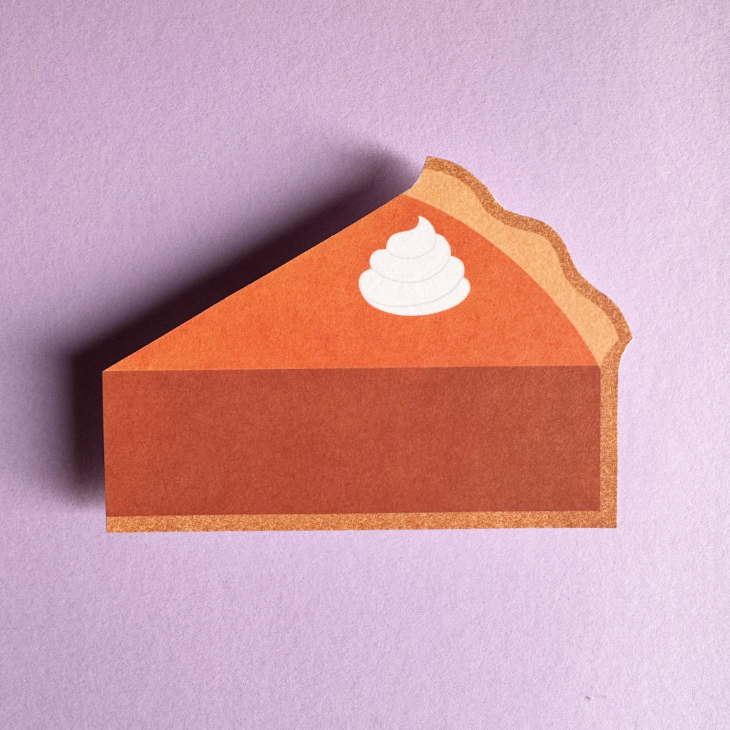 Biglietto d'auguri Torta di Zucca