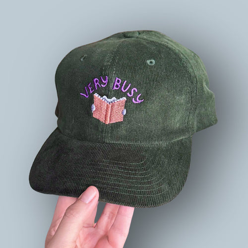 Cappellino Gatto Very Busy - velluto