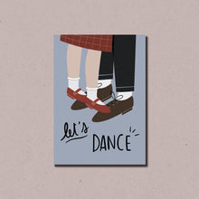 Carica l&#39;immagine nel visualizzatore di Gallery, stampa Let&#39;s Dance - A5